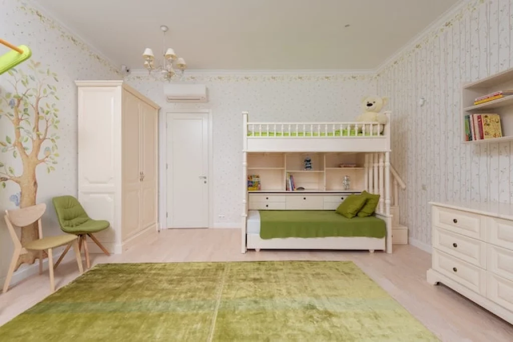 A tidy kids bedroom