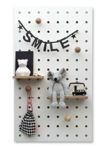Handy storage solution pegboards