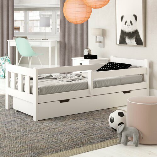 European Toddle Cabin Bed with Drawer