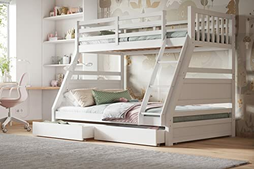 Ollie Triple Bunk Bed by Flair Furnishings