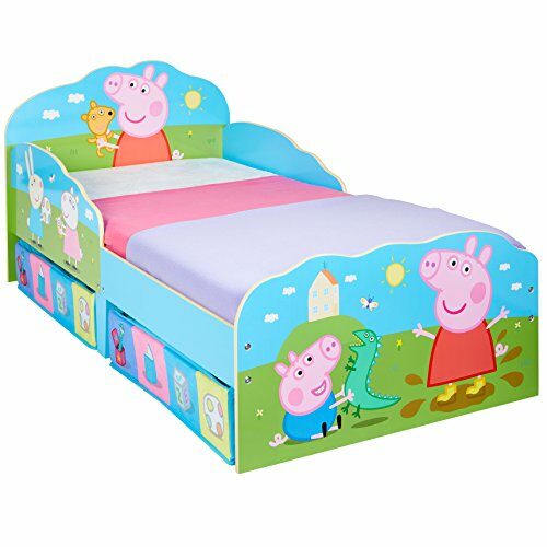 Peppa Pig Toddler Bed Frame with Storage | Compare Prices