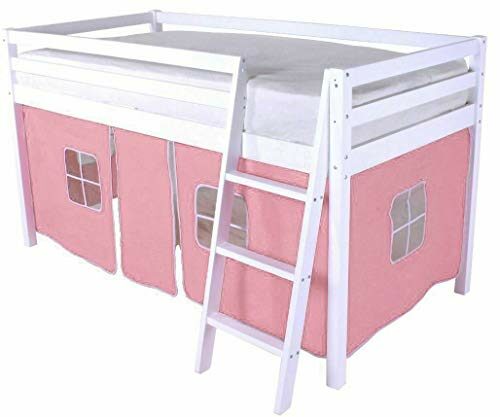 HLS Tent for Midsleeper Cabin Bed – (Baby Pink)
