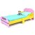 Kiddi Style Children’s Junior Fun Crayon Themed Wooden Bed