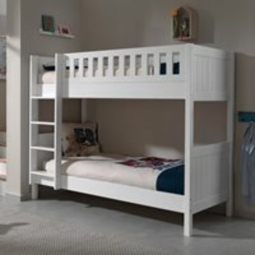 Lewis Kids Bunk Bed in White