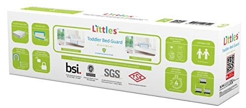 Little’s Bed Guard Rail for Toddler, Child & Baby. Fits Single, Double Up to King Size Beds