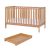 Malmo Wooden Cot Bed & Cot Top Changer – 3 in 1 Convertible Baby Cot Bed | Compare Prices