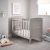 Obaby Grace Mini Cot Bed in Warm Grey | Compare Prices