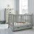 Obaby Stamford Mini Sleigh Cot Bed in Warm Grey | Compare Prices