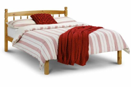 Pickwick Antique Solid Pine Wooden Bed Available in Single, Small Double or Double | Compare Prices