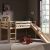 Pino Kids Mid Sleeper with Slide in Natural