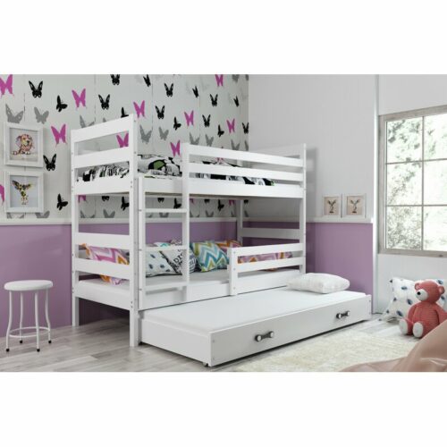 Sarina Bunk Bed with Drawer and Trundle