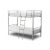 Metal Frame with Single Bunk Bed
