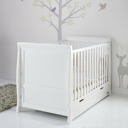 Stamford Classic Cot Bed with Cot Top Changer and Drawer