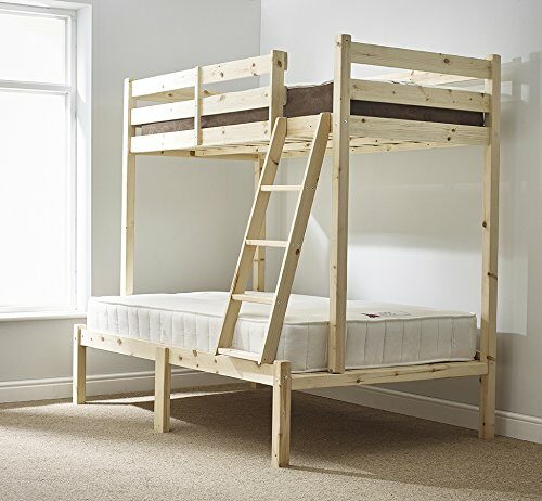 Strictly Beds and Bunks – Duchess Triple Sleeper Bunk Bed, 4ft 6 Double + 3ft Single