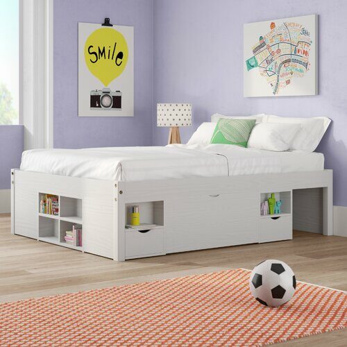 Thomason Cabin Bed with Bookcase
